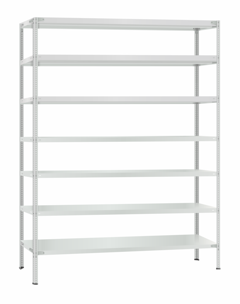 Стеллаж металлический Титан МС-500 2400х1500х600 7 полок