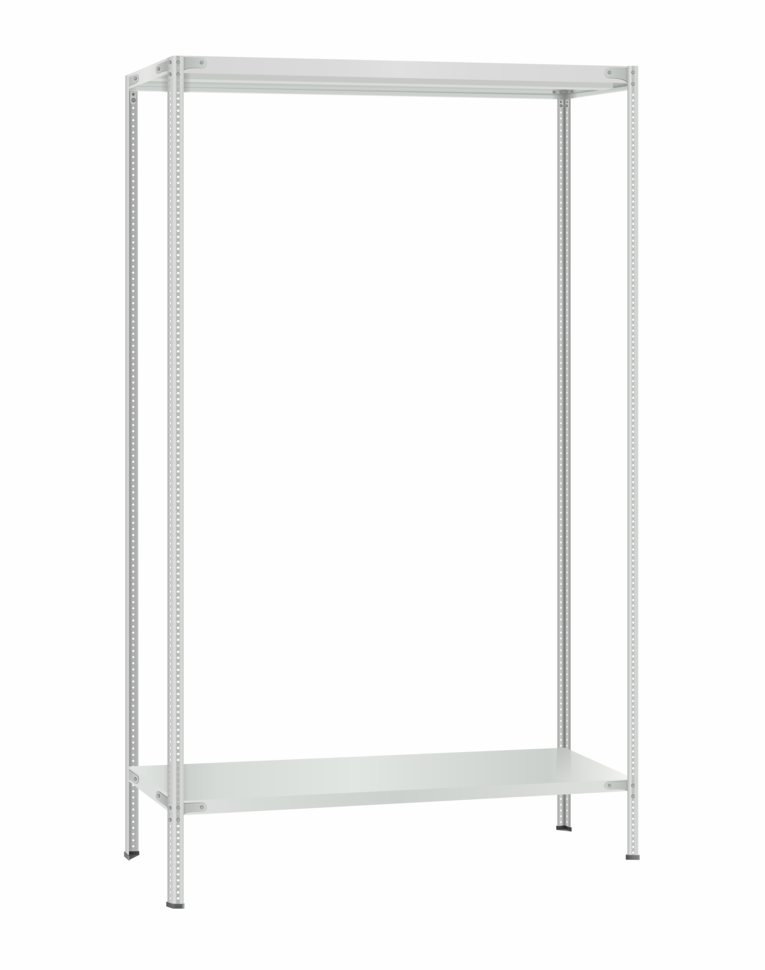 Стеллаж металлический Титан МС-500 2300х1200х600 2 полки