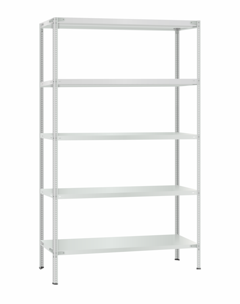 Стеллаж металлический Титан МС-500 2300х1200х600 5 полок