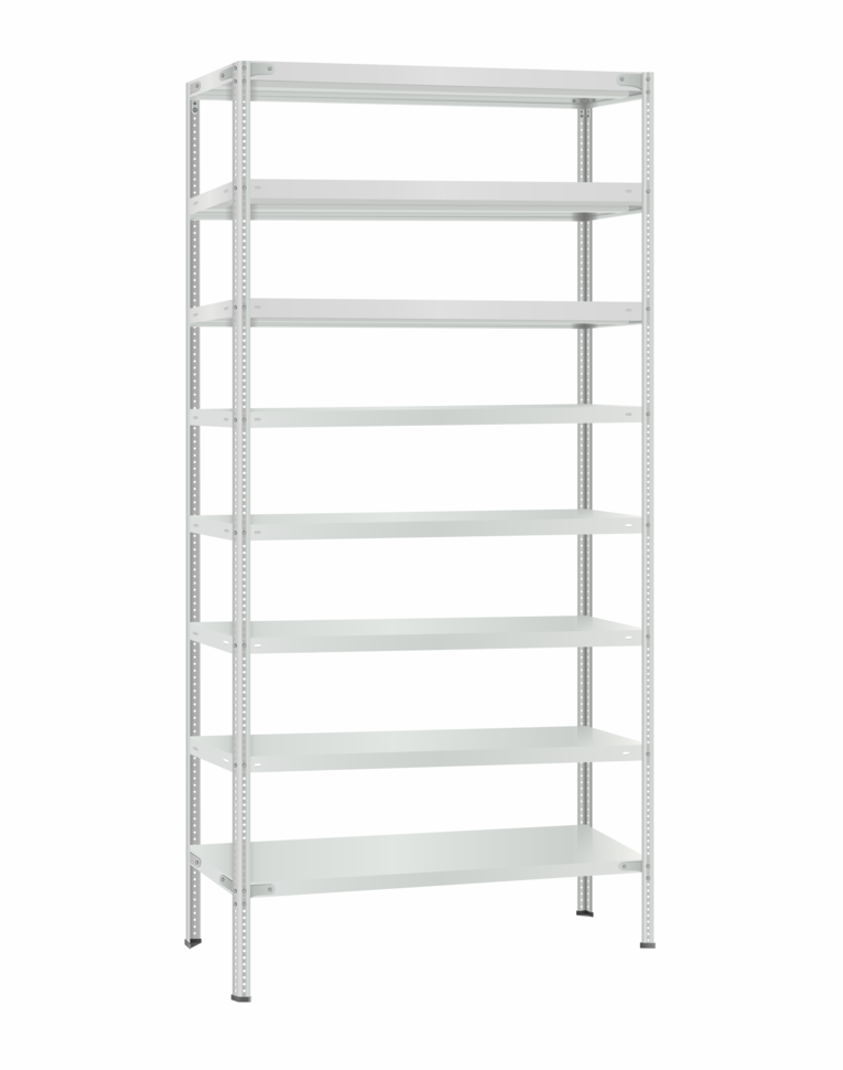 Стеллаж металлический Титан МС-500 2400х1000х500 8 полок