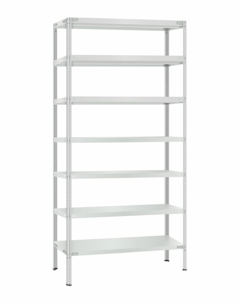 Стеллаж металлический Титан МС-500 2400х1000х600 7 полок