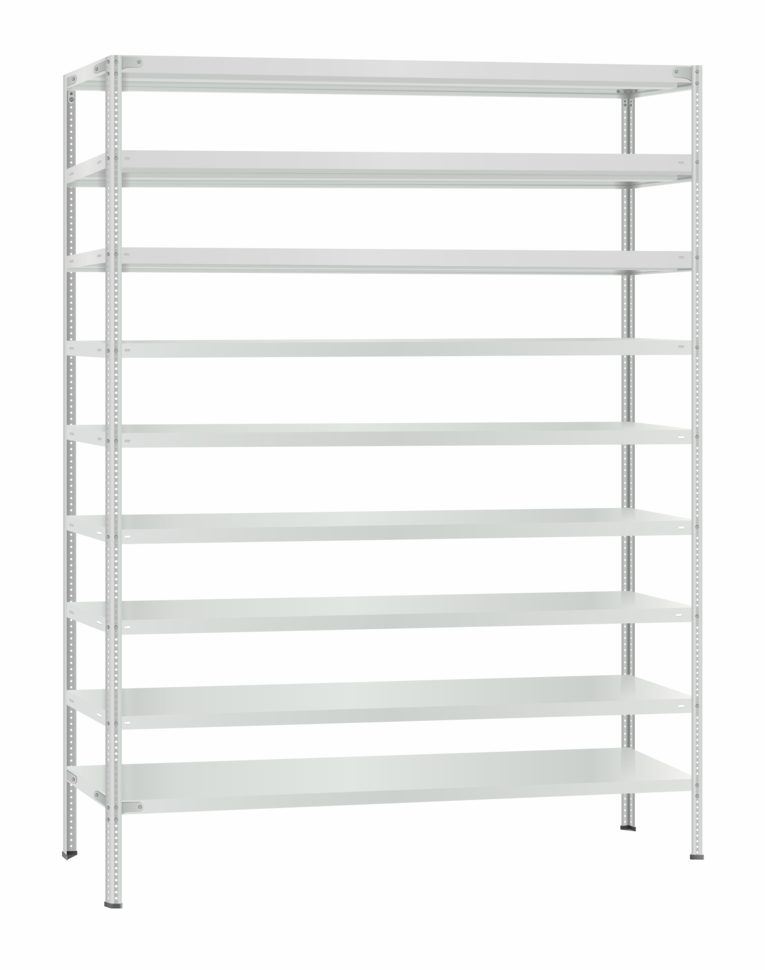 Стеллаж металлический Титан МС-500 3000х1500х400 9 полок