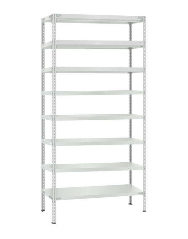 Стеллаж металлический Титан МС-500 2400х1000х600 8 полок