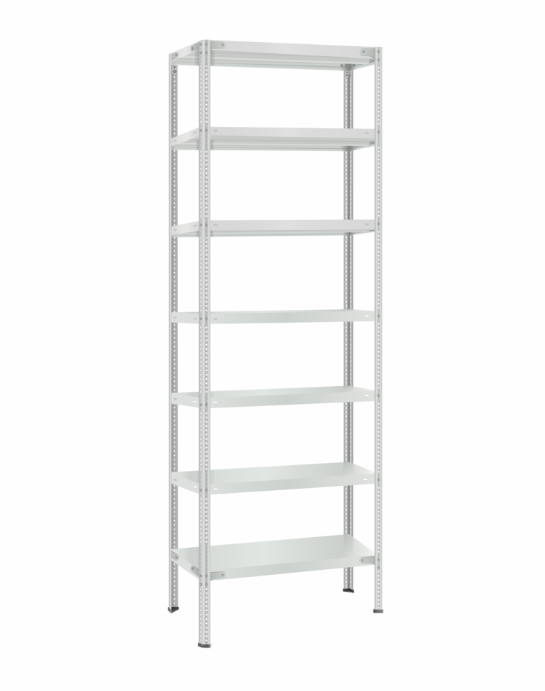 Стеллаж металлический Титан МС-500 2300х700х400 7 полок