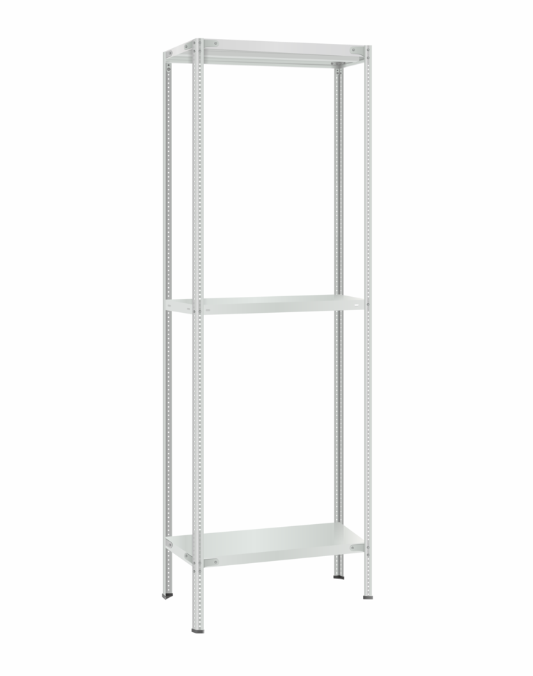 Стеллаж металлический Титан МС-500 3000х700х600 3 полки Стеллаж металлический Титан МС-500 3000х700х600 3 полки