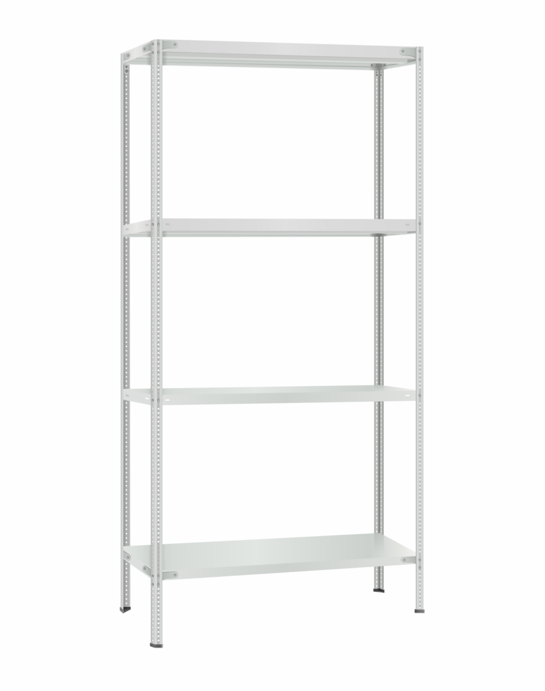 Стеллаж металлический Титан МС-500 3000х1000х300 4 полки