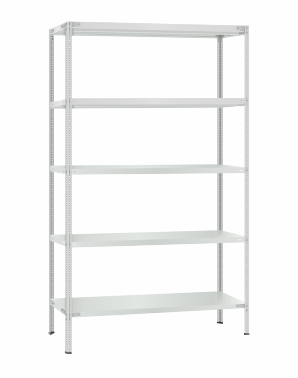Стеллаж металлический Титан МС-500 2400х1200х400 5 полок