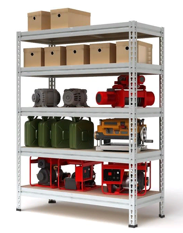 Стеллаж металлический МС-Т 2000х1820х500 5 полок Стеллаж металлический МС-Т 2000х1820х500 5 полок