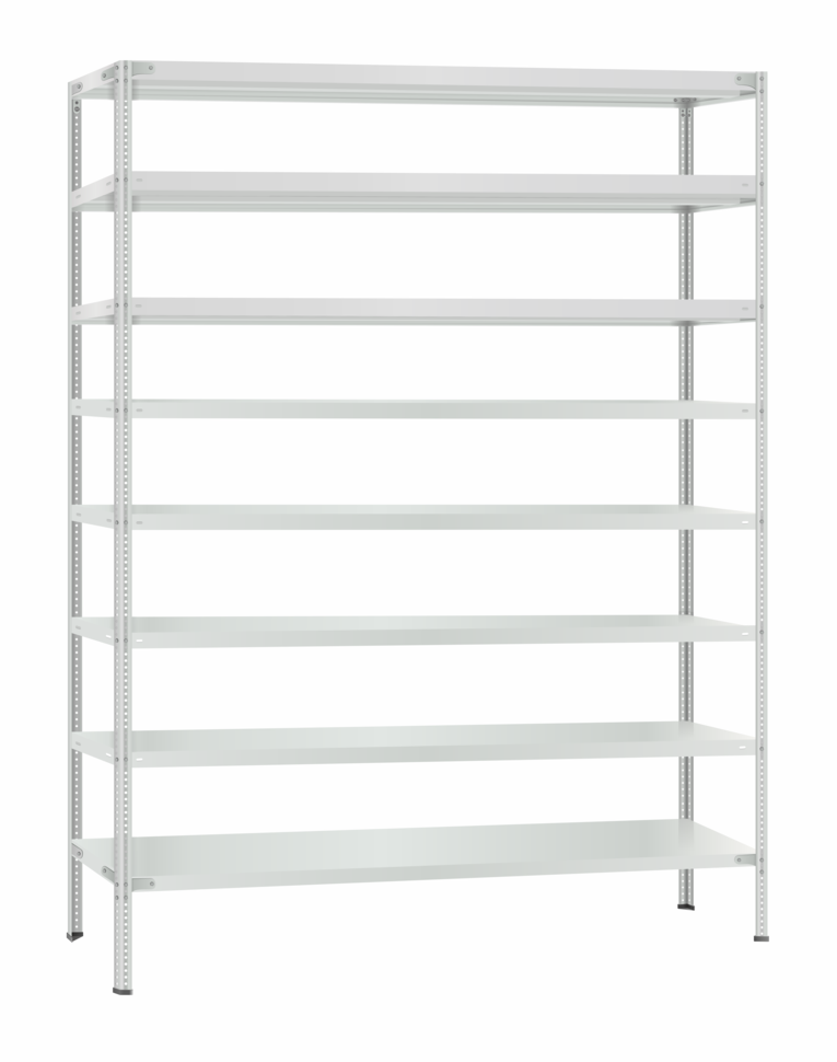 Стеллаж металлический Титан МС-500 2300х1500х500 8 полок