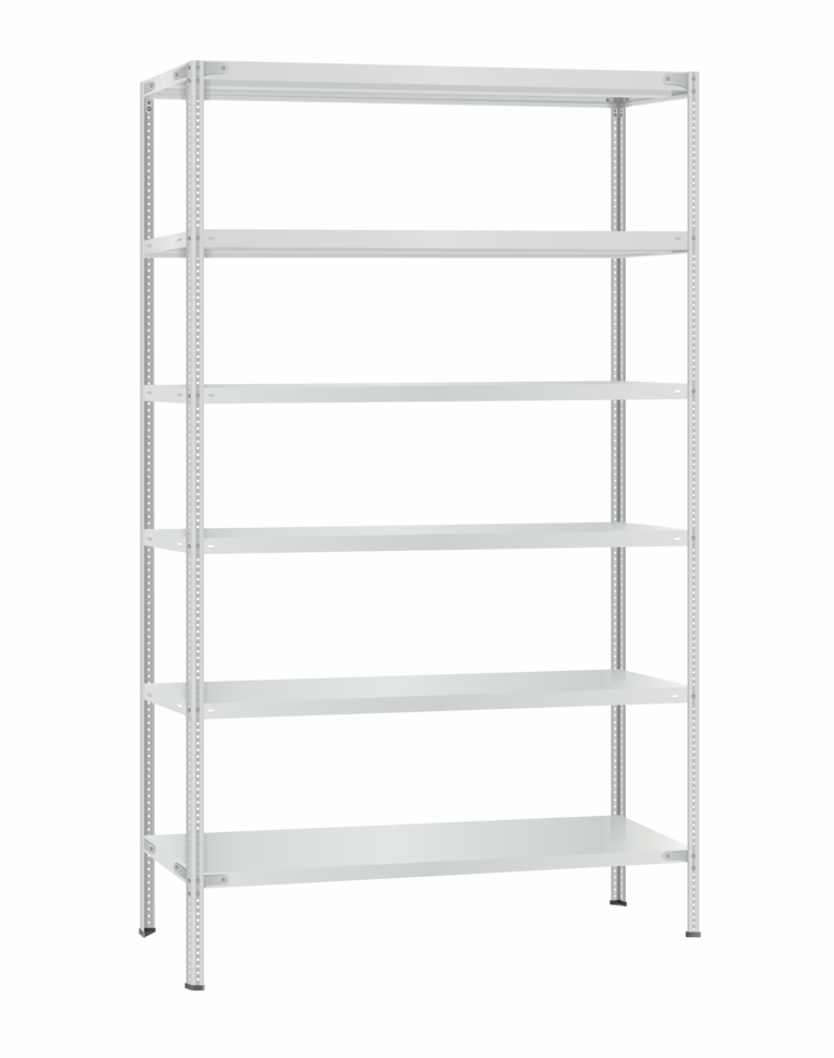 Стеллаж металлический Титан МС-500 2400х1200х500 6 полок